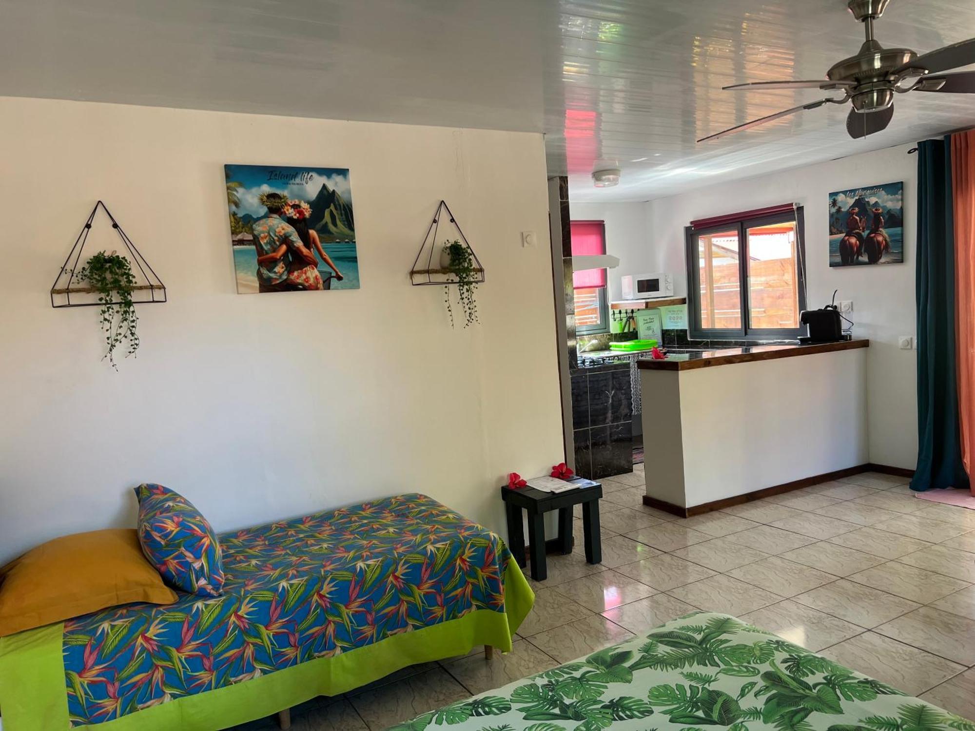 Korikori House Fakarava III Hotel Rotoava Bagian luar foto