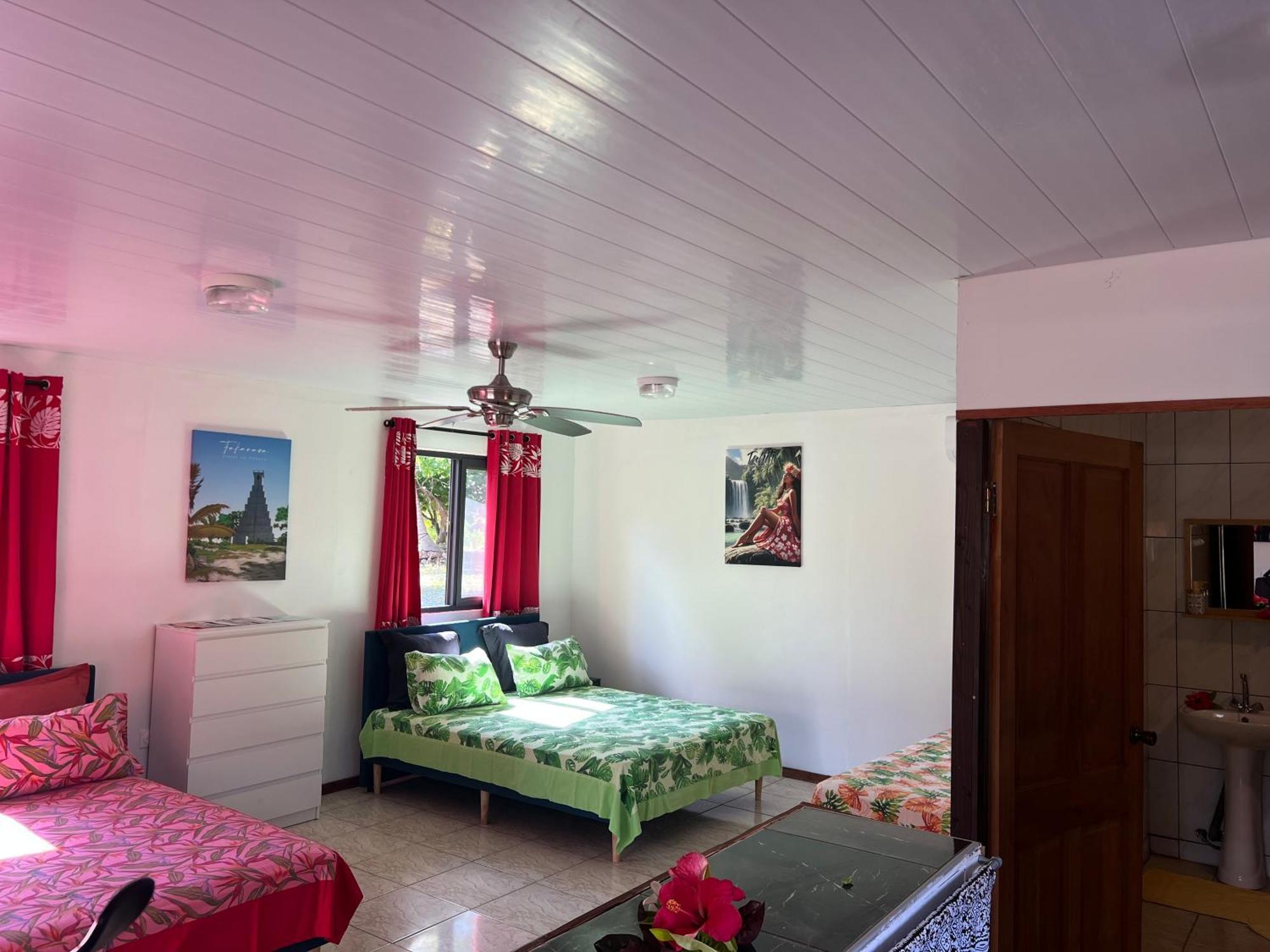 Korikori House Fakarava III Hotel Rotoava Bagian luar foto